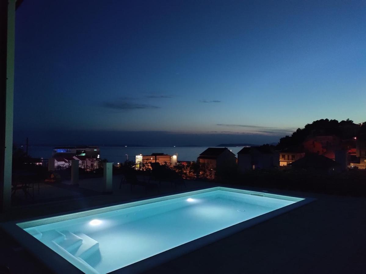 Magi House With Pool Apartment Podstrana Bagian luar foto